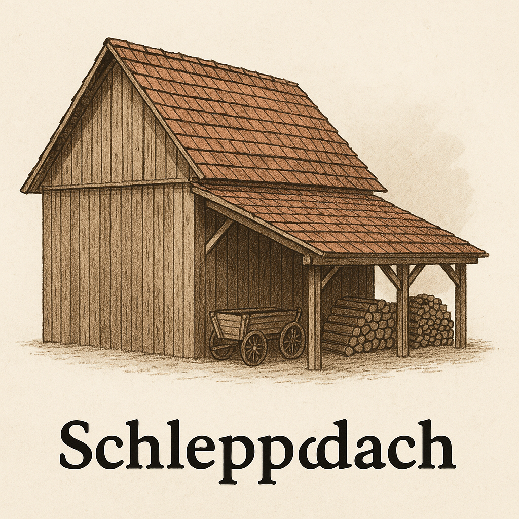 Schleppdach
