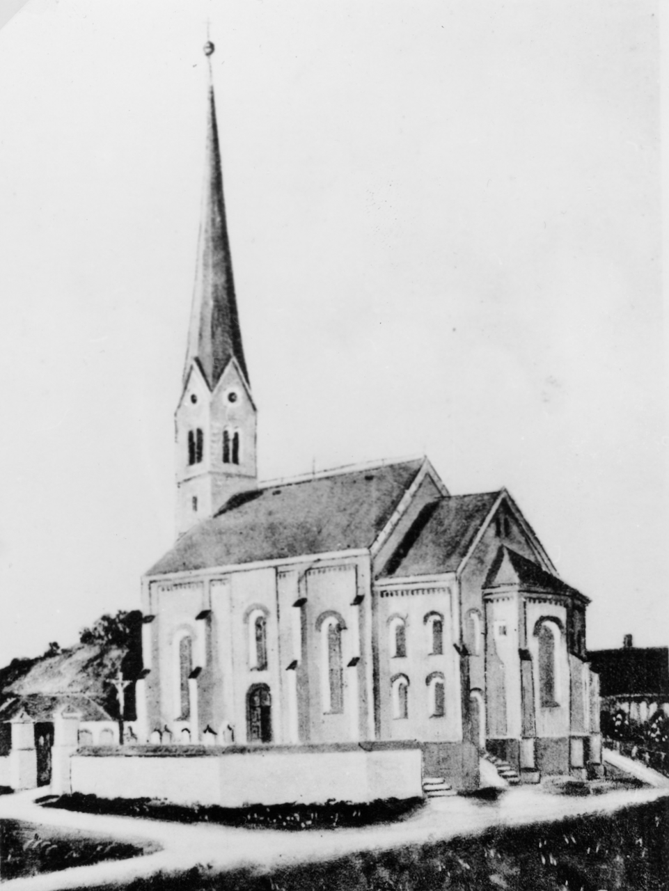 Markus Schreiber zeichnete 1910 die Kirchen des Dekanats Traunstein. Fotos der Ansichtskarten im Heimatarchiv Vachendorf.