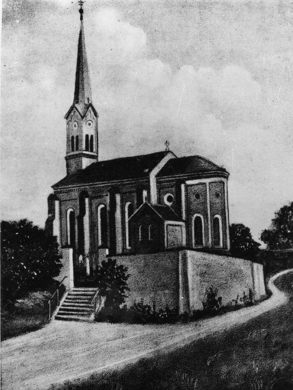 Markus Schreiber zeichnete 1910 die Kirchen des Dekanats Traunstein. Fotos der Ansichtskarten im Heimatarchiv Vachendorf.