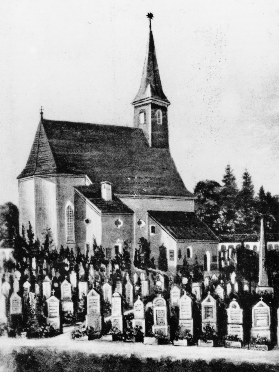 Markus Schreiber zeichnete 1910 die Kirchen des Dekanats Traunstein. Fotos der Ansichtskarten im Heimatarchiv Vachendorf.