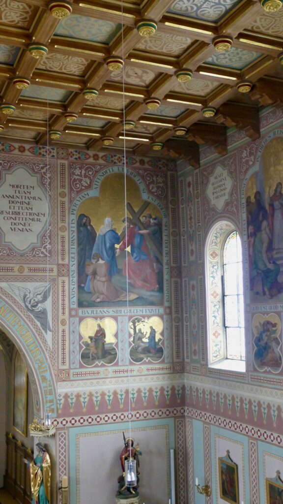 Grabenstaett st maximilian wandbild