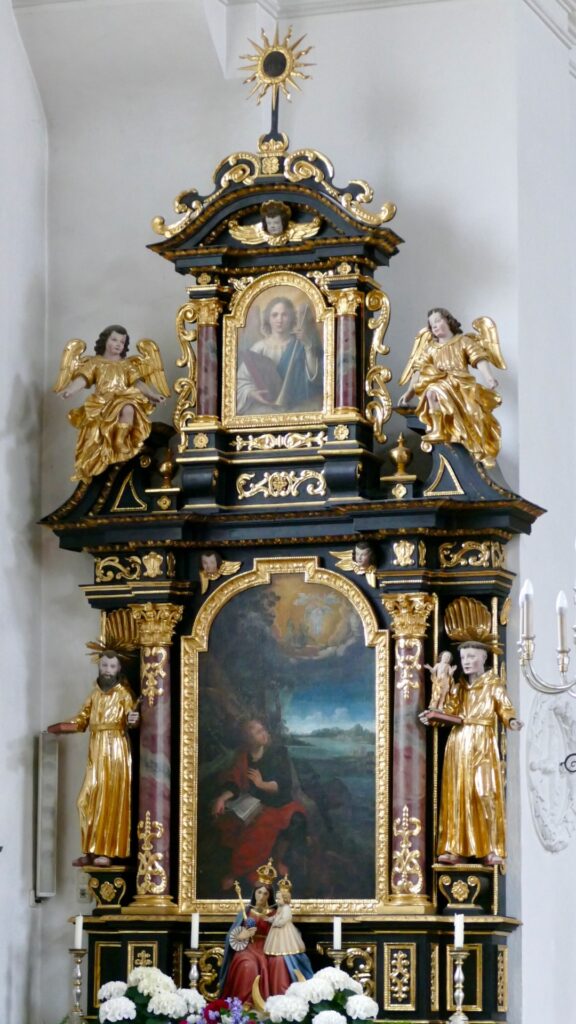 Vachendorf mariae himmelfahrt nebenaltar links