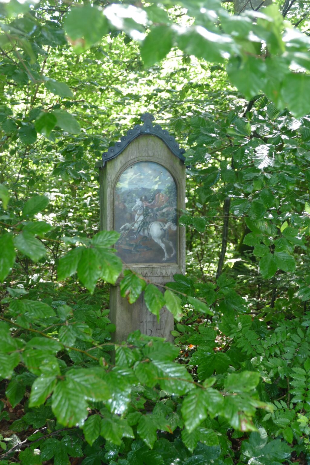Georgsbildstock am Weg nach Wipfing
