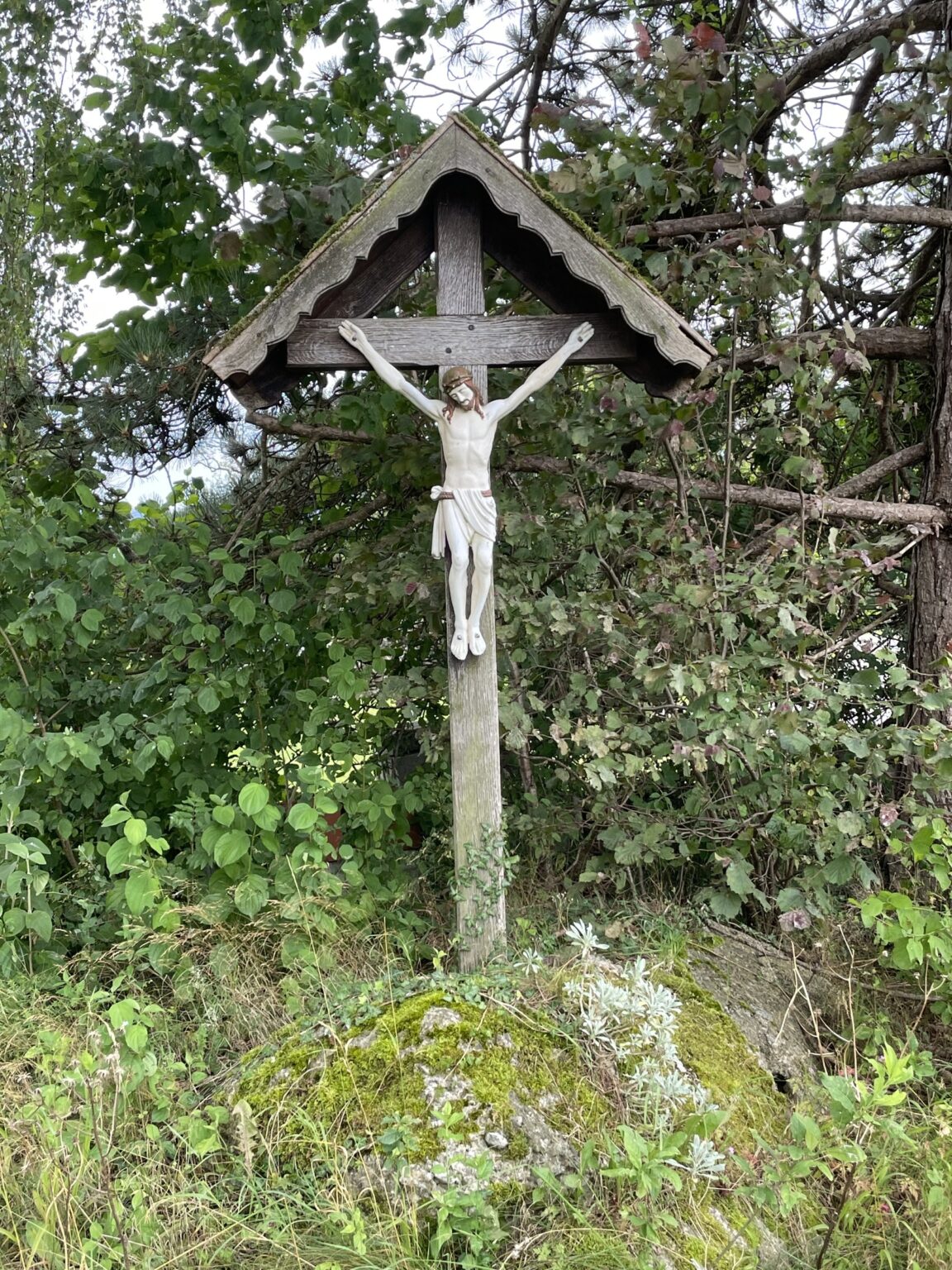 Holzkreuz bei Geiselprechting