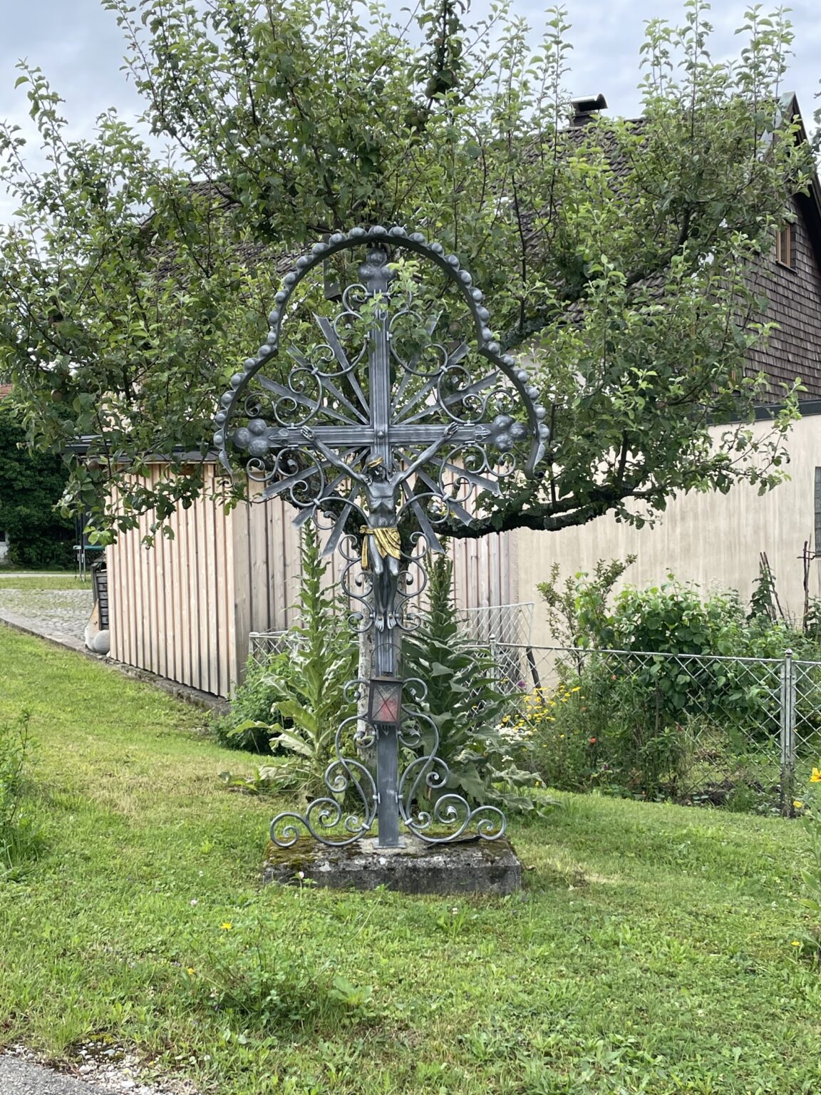 Geschmiedetes Kreuz in Spielwang