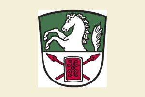 Amtliches Gemeindewappen der Gemeinde Vachendorf.