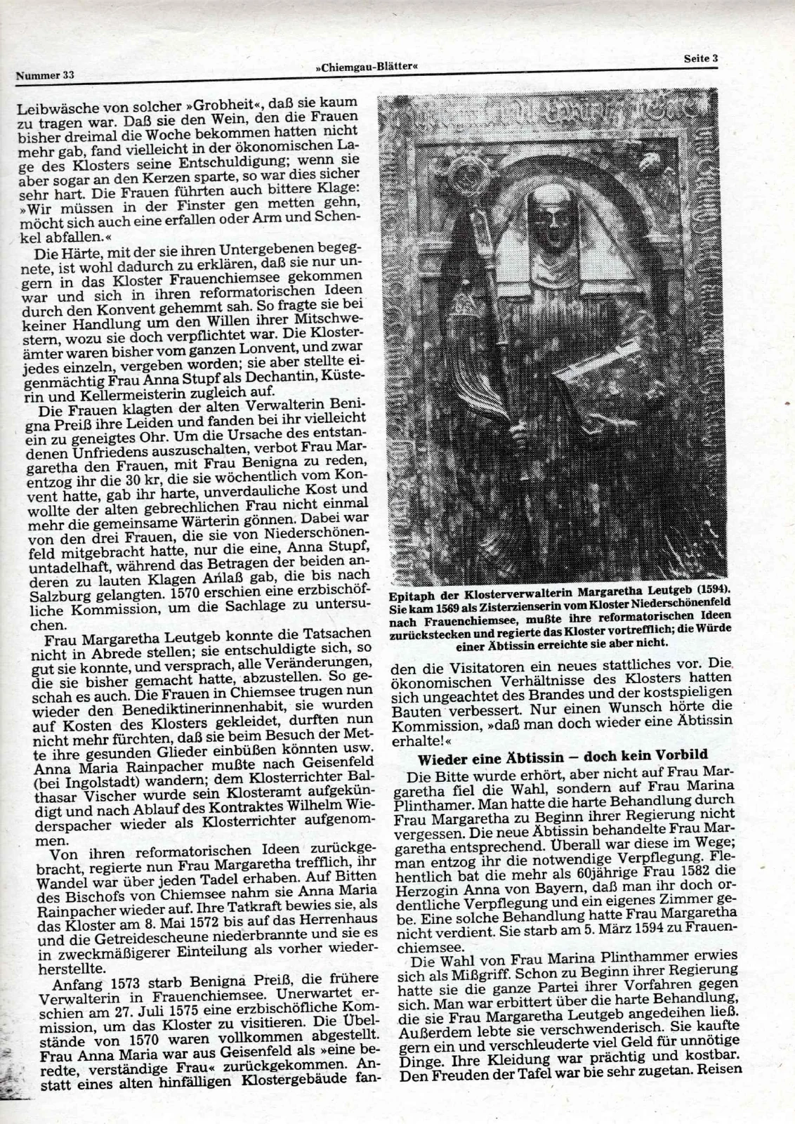 Das Kloster Frauenchiemsee in der Reformationszeit – Scanseite 3 von 5