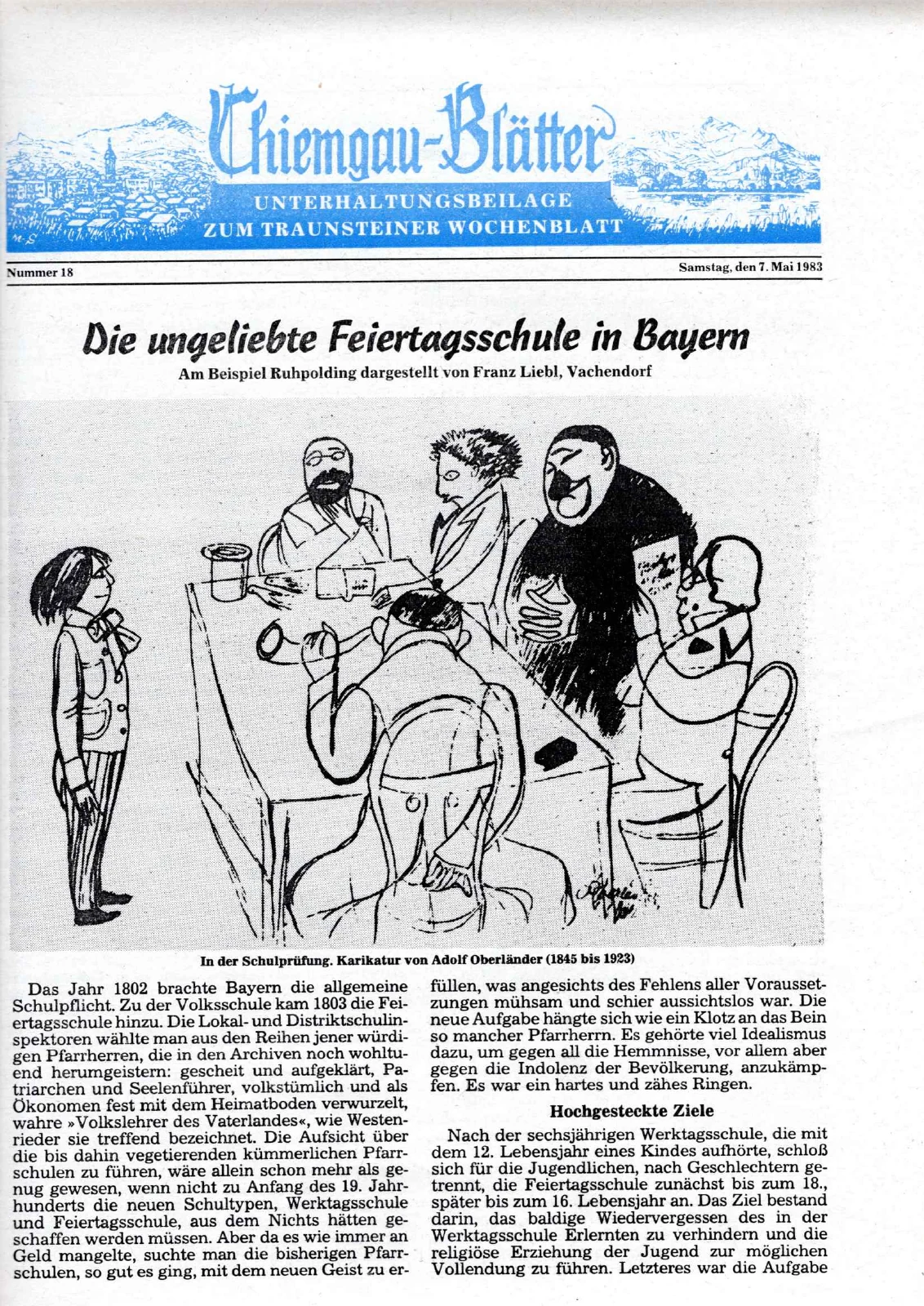 Die ungeliebte Feiertagsschule in Bayern – Scanseite 1 von 5
