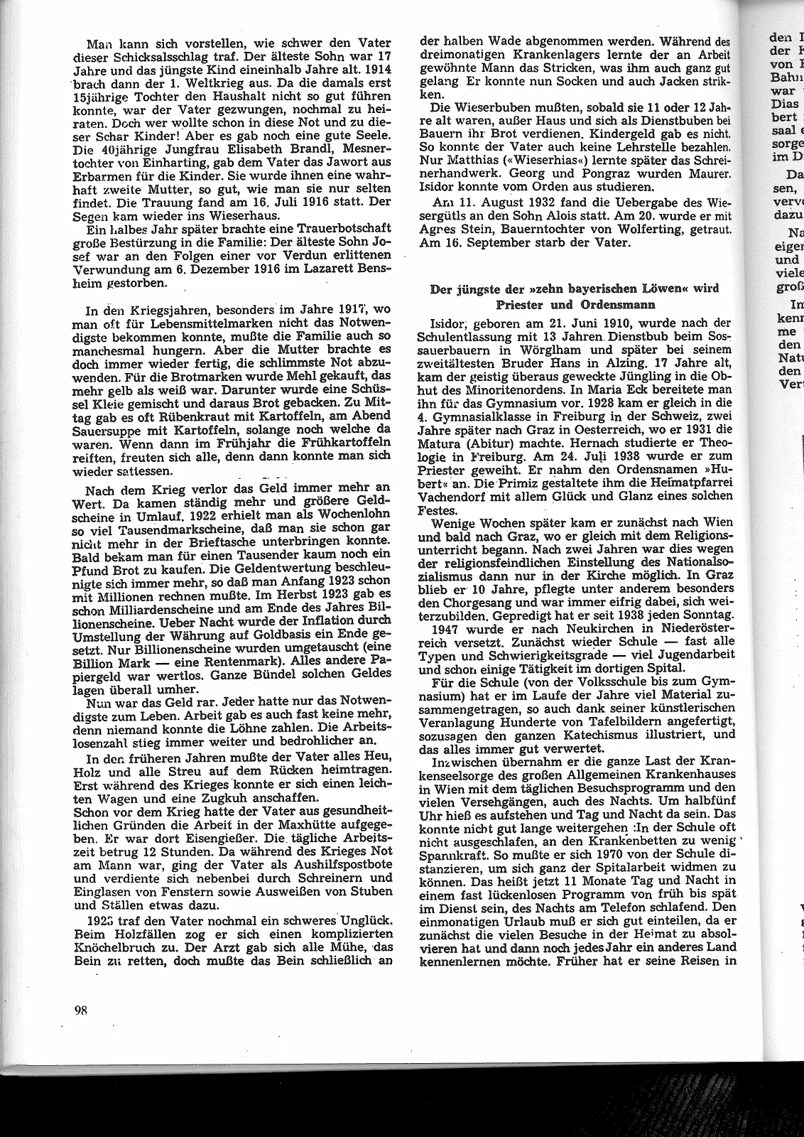 Pater Hubert Mayer aus Enthal – Scanseite 2 von 4