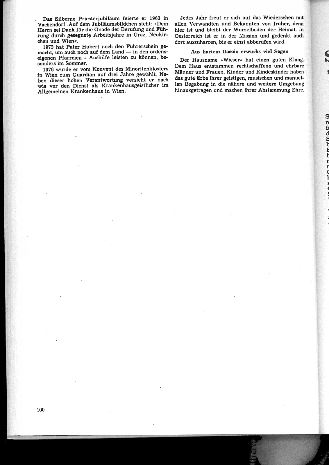 Pater Hubert Mayer aus Enthal – Scanseite 4 von 4