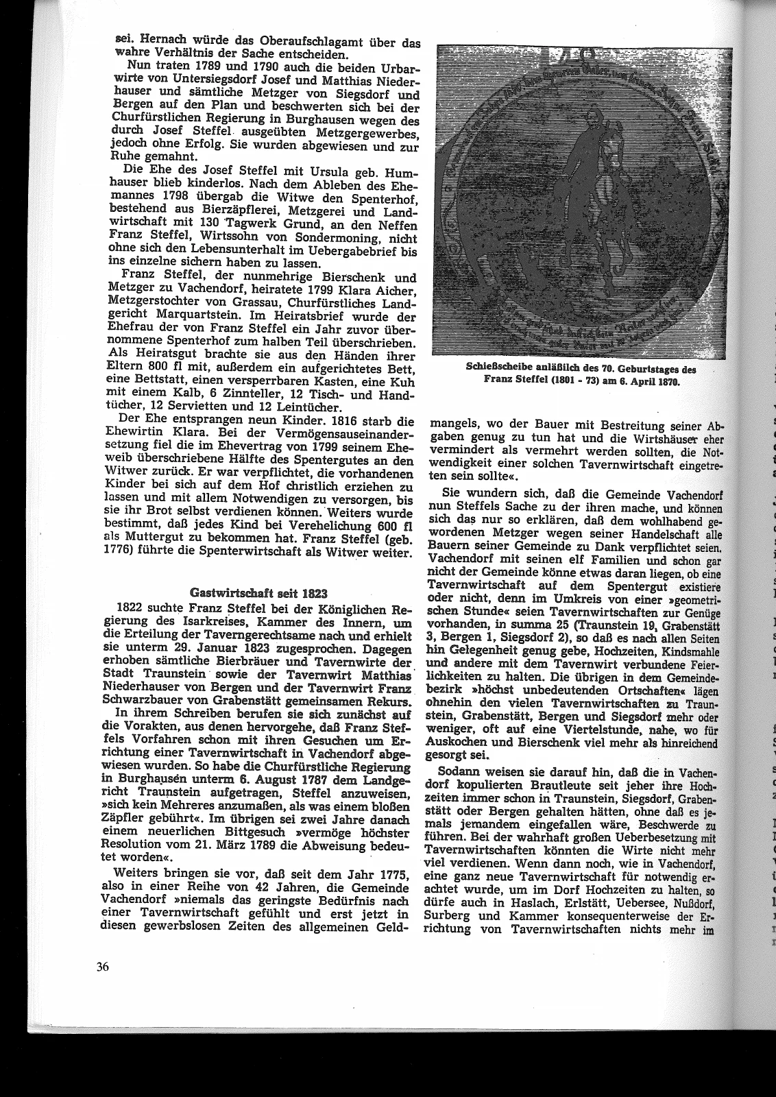 Auch ein Wirtshaus hat seine Geschichte – das Postgasthaus Vachendorf – Scanseite 4 von 6