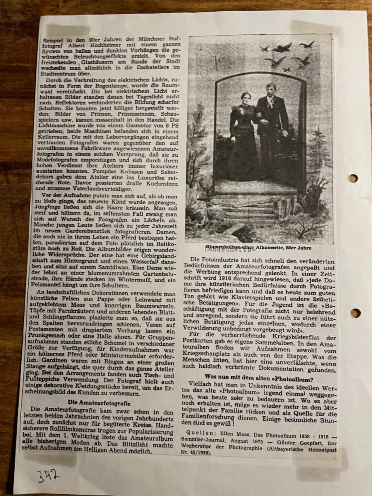 Das Photoalbum 1858 bis 1918 – Scanseite 5 von 5