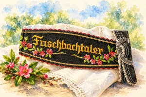 Aquarellmotiv für Fuschbachtaler Böllerschützen e.V.